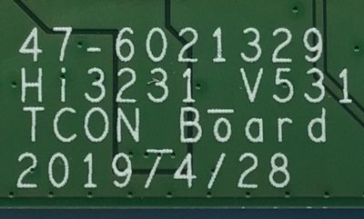 KIT DE TARJETAS PARA TV WESTINGHOUSE / MAIN MS16010-ZC01-01 / 20201030 / FUENTE TV5006-ZC02-02 / 20201105 / T-CON 44-9771578O / 47-6021329 / HV430QUBH10 / PANEL HV430QUB-H10 / MODELO WR43UX4019 - Imagen 2